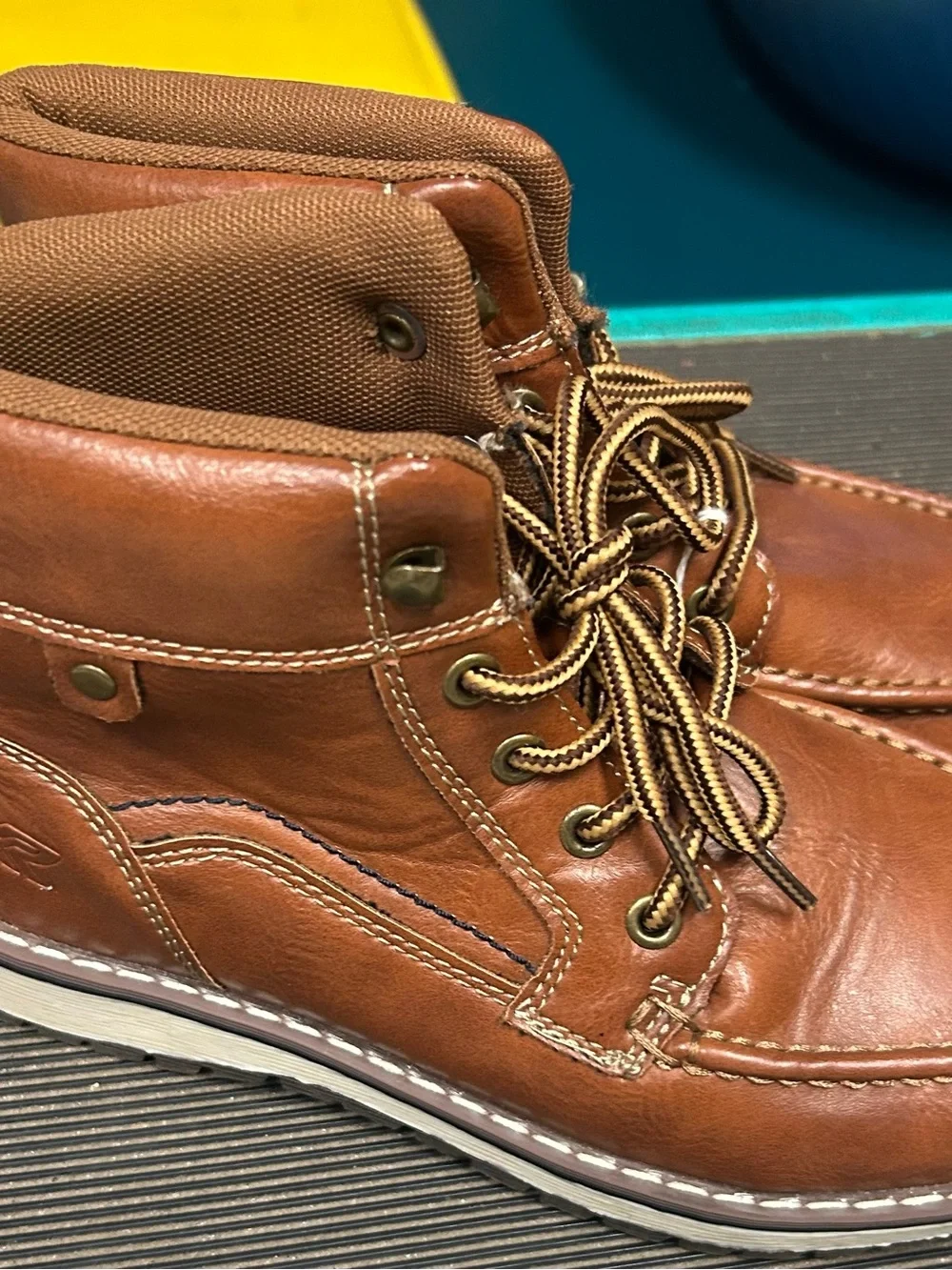 XRAY Brown boys  Leather Lace-Up Boots